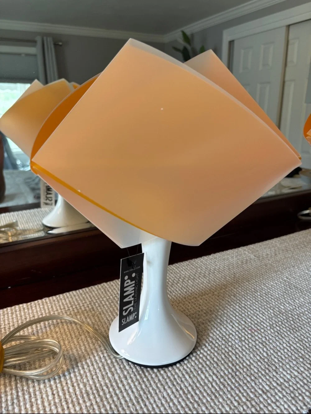 100% Italian made Slamp Gemmy table top lamps!! Uniquely designed!!